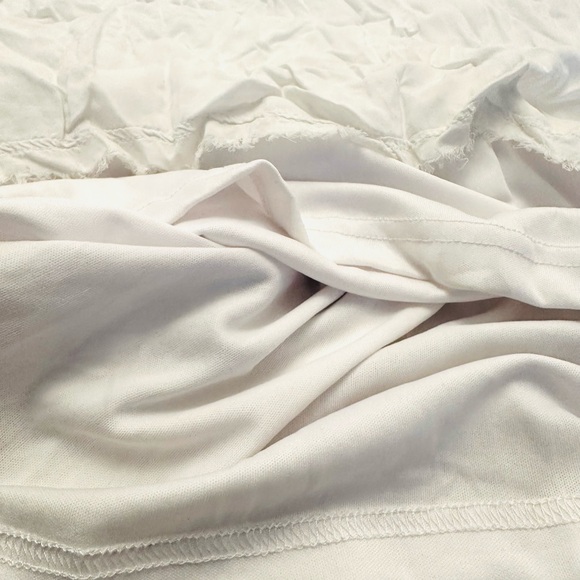 Saved by the Dress MAXI DRESS WITH OPEN BACK AND FRAYED HEM Womens Medium - Picture 10 of 11